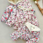 کد ۱۴۶۱ کاپشن خزدار (دکمه ای)