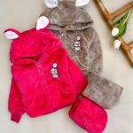 کد ۱۴۶۳ سویشرت شلوار خز طرح های مختلف