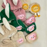 کد ۱۵۰۳ کاپشن های تدی وارداتی همراه کیف ست