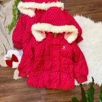 کد ۱۶۲۹ کاپشن خالخالی وارداتی