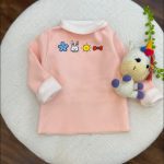 کد ۱۶۳۶ تک بلوز وارداتی صورتی داخل کرکی