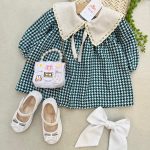 کد 1651 پیراهن طرح رولکس سبز جدید