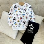کد ۱۷۱۶ بلوز شلوار میکی موس و دوستان