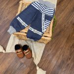 کد ۱۷۵۸ شلوار طرح جین کشی