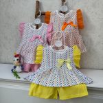 کد ۱۷۶۱ ست دوتیکه وارداتی خالخالی دلربا