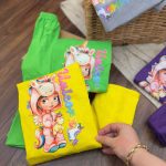 کد ۱۸۱۷ تیشرت شلوارک طرح ماهلی