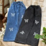 کد ۱۸۴۴ شلوار طرح جین پروانک