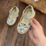 کد 1876 کفش طرح گل داوودی