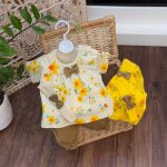 کد ۱۸۹۲ بلوز شلوارک شکوفه ساره +گلسرست