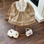 کد 1906 پیراهن طرح فرانسوی توری