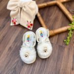 کد 1976 صندل کفش پشمالو سفید