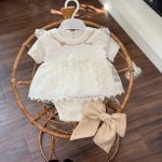 کد 1969 پیراهن مجلسی سفید طرح سودا