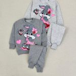 کد ۱۹۸۳ بلوز شلوار خرگوش پیراهن خالخالی