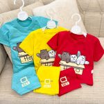 کد ۱۹۹۶ تیشرت شلوارک خرس های کله فندقی