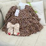 کد ۱۹۹۹ پیراهن طرح گلدون