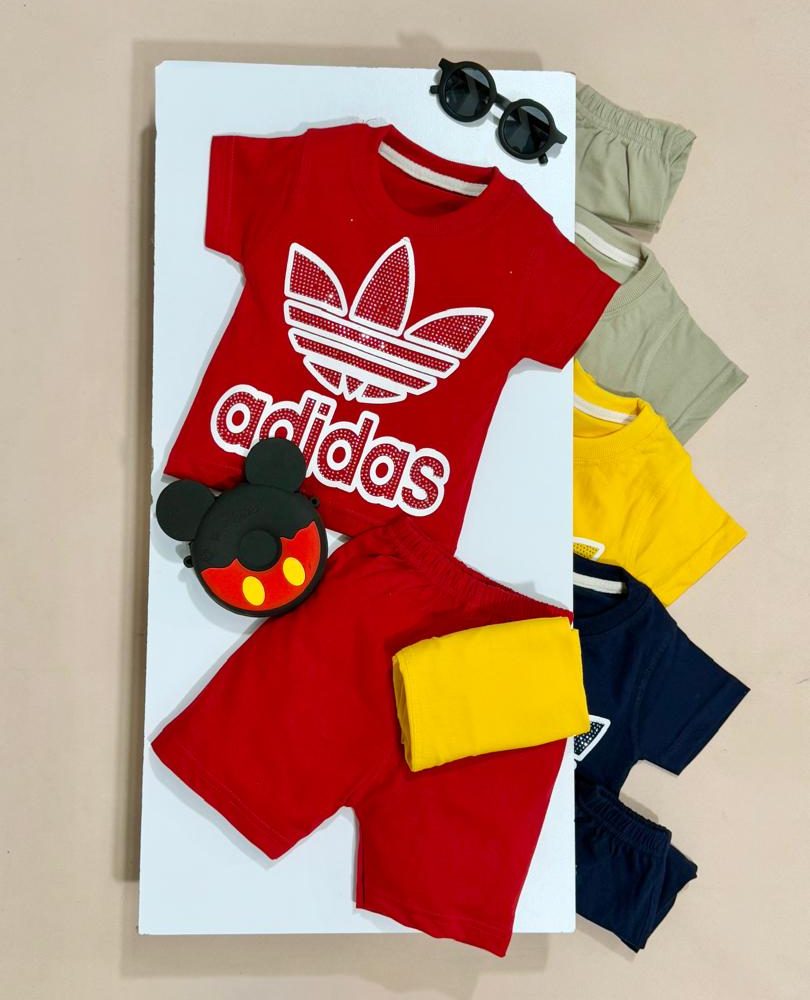 کد 2189 تیشرت شلوارک adidas