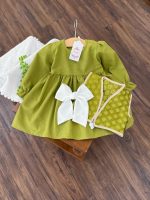 کد ۲۱۵۳ پیراهن هندی + جلیقه سبز - Image 6