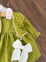 کد ۲۱۵۳ پیراهن هندی + جلیقه سبز - Image 3