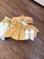 کد ۲۱۵۴ پیراهن لینن گلدوزی طرح رستا - Image 3