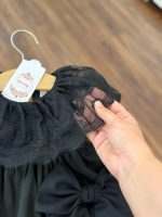 کد ۲۱۵۵ پیراهن مازاراتی مشکی یقه گیپور - Image 4