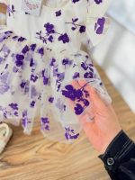 کد 2343 طرح کلارا بنفش - Image 5
