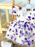 کد 2343 طرح کلارا بنفش - Image 6