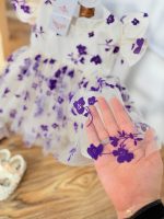 کد 2343 طرح کلارا بنفش - Image 3