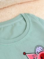 کد ۲۳۷۷ تیشرت شلوار کرومی نشسته - Image 3