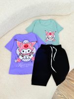 کد ۲۳۷۷ تیشرت شلوار کرومی نشسته - Image 6