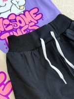 کد ۲۳۹۳ تیشرت شلوارک طرح AWESOME TIMES - Image 4