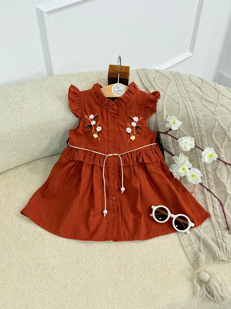 کد ۲۴۰۸ پیراهن گلدوزی طرح ایران بانو