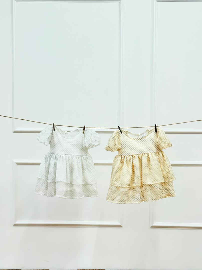 کد ۲۳۲۳ پیراهن تولدی طرح پری سیما