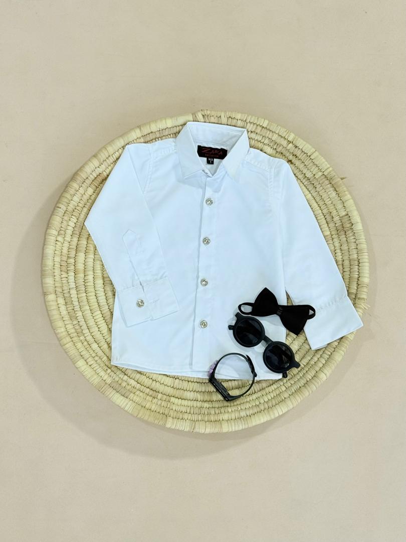 کد ۲۳۲۷ تک پیراهن مجلسی جلو دکمه پسرانه