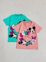 کد ۲۳۳۳ تک تیشرت میکی موس LOVE - Image 3