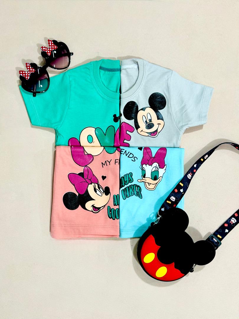 کد ۲۳۳۳ تک تیشرت میکی موس LOVE