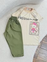 کد 2441 تیشرت شلوارک  Hellosummer - Image 4