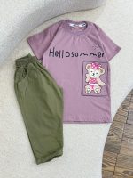کد 2441 تیشرت شلوارک  Hellosummer - Image 5