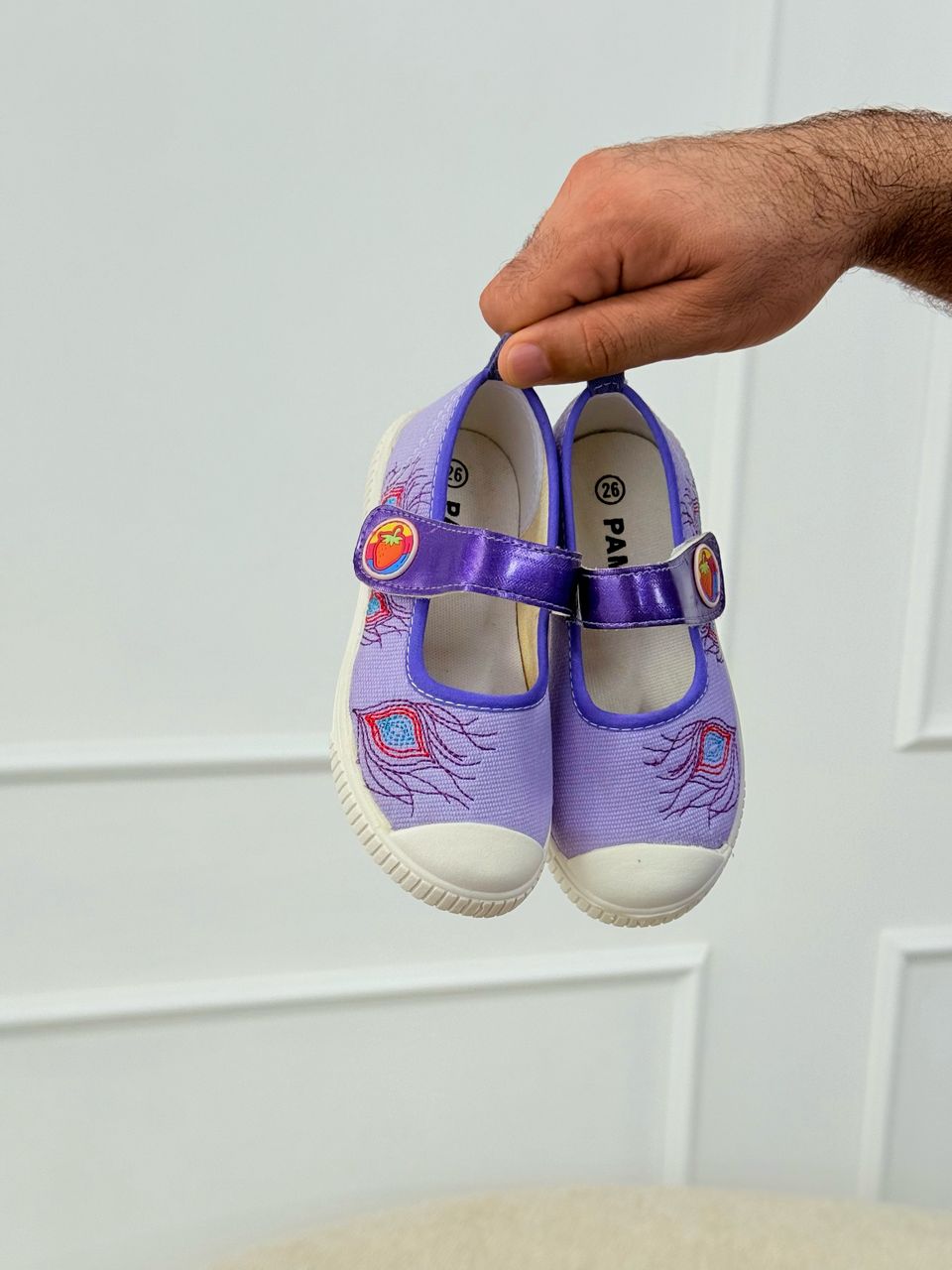 کد 2442 کفش تک سایز بنفش