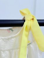 کد 2465 پیراهن سرشانه پاپیون طرح مارینا - Image 2