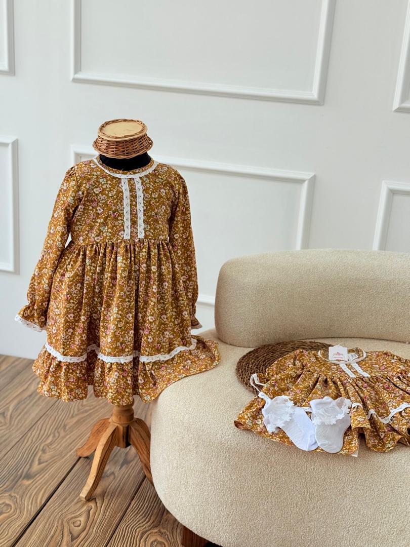 کد 2474 پیراهن طرح پاییزان