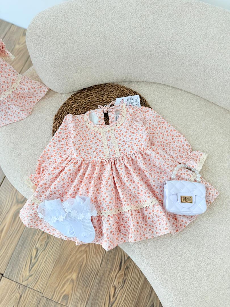 کد ۲۴۷۵ پیراهن رنگ صورتی ملیح