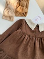 کد ۲۵۰۴ پیراهن یقه گلدوزی طرح دلوین - Image 4