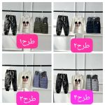 کد ۲۵۲۳ سه تیکه بلوز شلوار و پافر طرح باروک - Image 2
