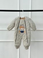کد ۲۵۵۶ کاپشن سرهمی خالخالی توکرکی - Image 8
