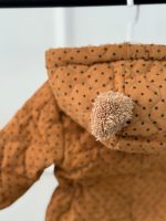 کد ۲۵۵۶ کاپشن سرهمی خالخالی توکرکی - Image 4