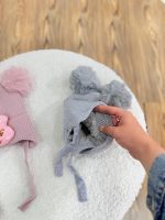 کد ۲۵۵۷ کلاه زمستانی با شکلک خرگوش - Image 5