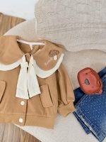 کد 2566 سویشرت وارداتی یقه کراواتی - Image 2