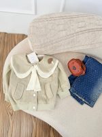 کد 2566 سویشرت وارداتی یقه کراواتی - Image 4