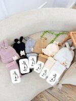 کد ۲۶۱۲ کلاه و گردنی وارداتی طرح خرس خندون - Image 2
