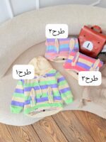 کد ۲۶۱۵ هودی وارداتی طرح رنگین کمان - Image 2